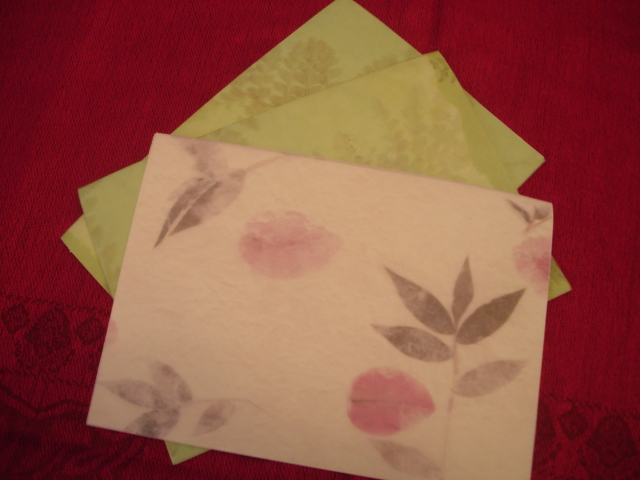 Notecards with envelopes