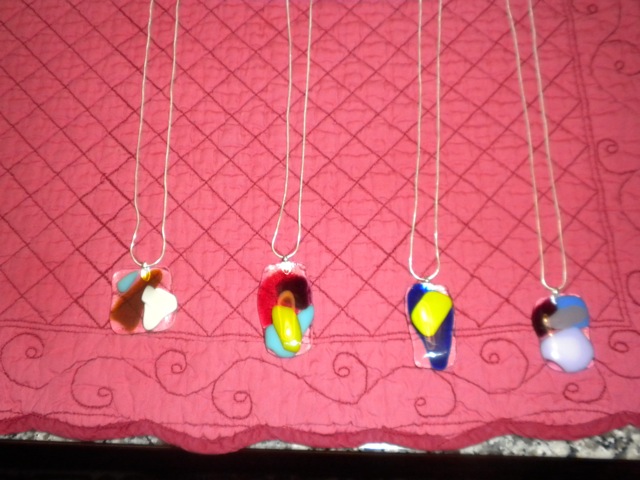 Glass Necklaces by Zuzu