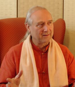 Babaji during class